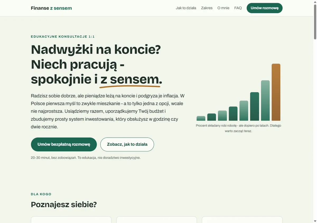 Strona główna serwisu finansezsensem.pl