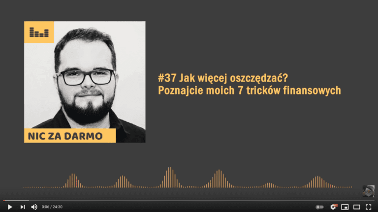 Jak więcej oszczędzać? 7 tricków od Tomka Jaroszka