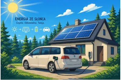 Ładowanie auta elektrycznego z nadwyżek fotowoltaiki